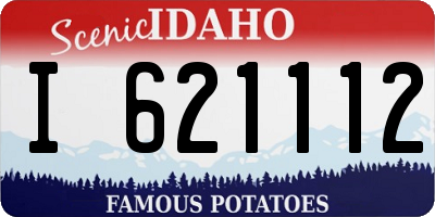 ID license plate I621112