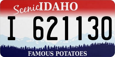 ID license plate I621130