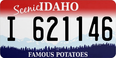 ID license plate I621146