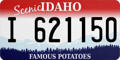 ID license plate I621150