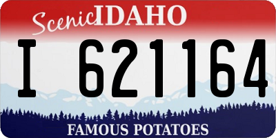 ID license plate I621164