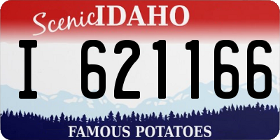 ID license plate I621166