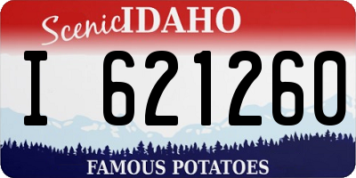 ID license plate I621260