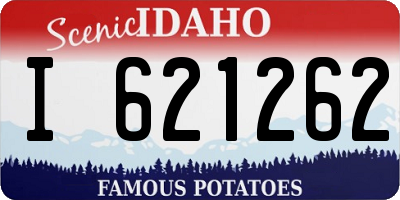 ID license plate I621262