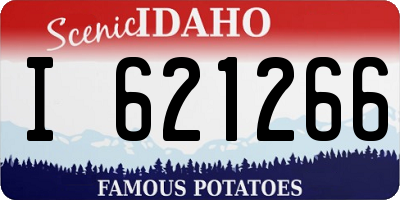 ID license plate I621266