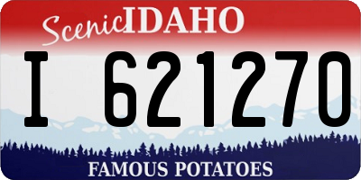 ID license plate I621270