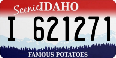 ID license plate I621271