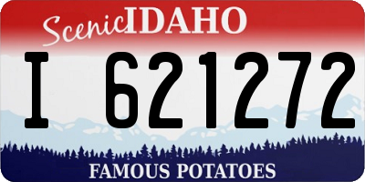 ID license plate I621272