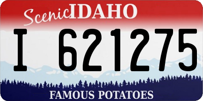 ID license plate I621275