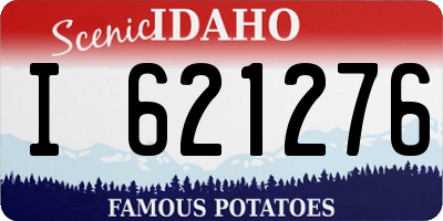ID license plate I621276