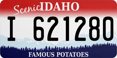 ID license plate I621280