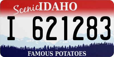 ID license plate I621283