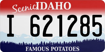 ID license plate I621285