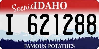 ID license plate I621288