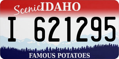 ID license plate I621295
