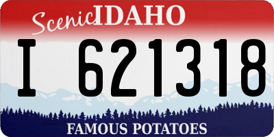 ID license plate I621318