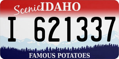 ID license plate I621337