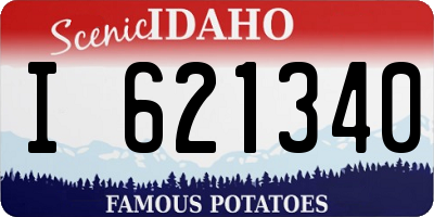ID license plate I621340