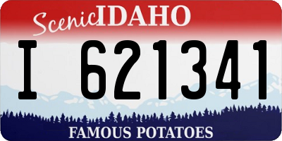 ID license plate I621341