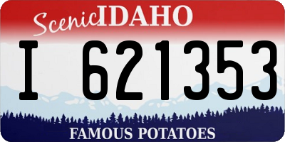 ID license plate I621353