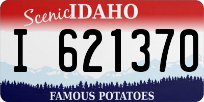 ID license plate I621370