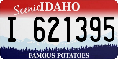 ID license plate I621395