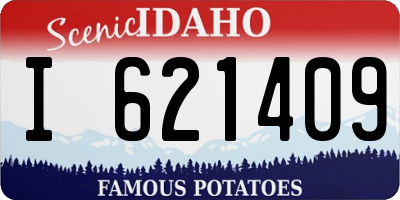 ID license plate I621409