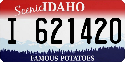 ID license plate I621420