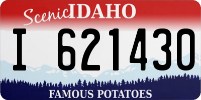 ID license plate I621430