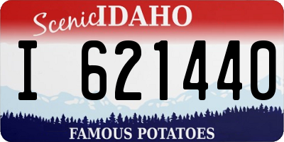 ID license plate I621440