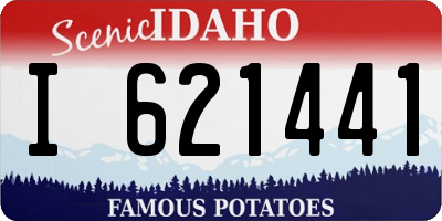 ID license plate I621441