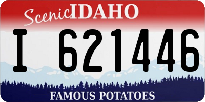 ID license plate I621446