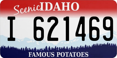 ID license plate I621469