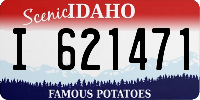 ID license plate I621471