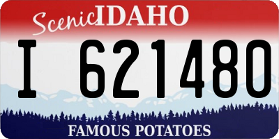 ID license plate I621480