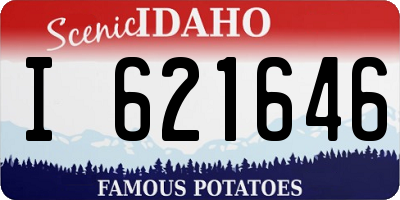 ID license plate I621646