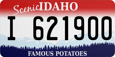 ID license plate I621900