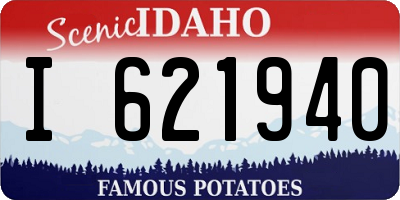ID license plate I621940