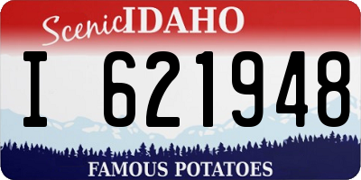 ID license plate I621948