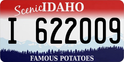 ID license plate I622009