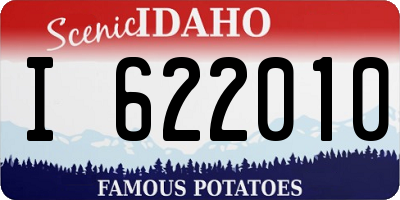 ID license plate I622010