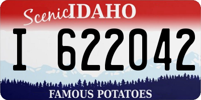 ID license plate I622042