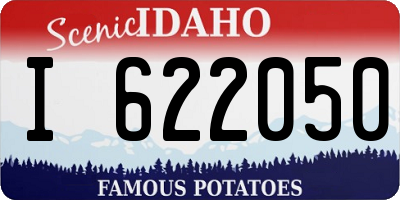 ID license plate I622050