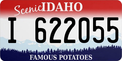ID license plate I622055