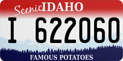 ID license plate I622060