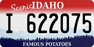 ID license plate I622075