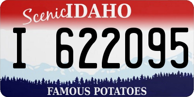 ID license plate I622095