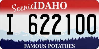ID license plate I622100