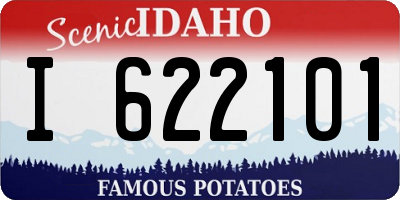 ID license plate I622101