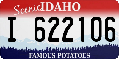 ID license plate I622106